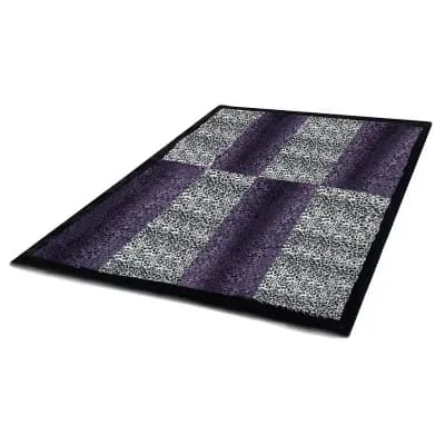 Decorative Animal Pattern Throw Blanket Micro Fleece Faux Fur for Sofa