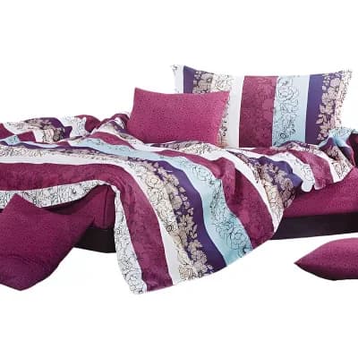 Complete Bedding Set Comforter Duvet Cover Fitted Sheet Deep Pocket Pillow Shams