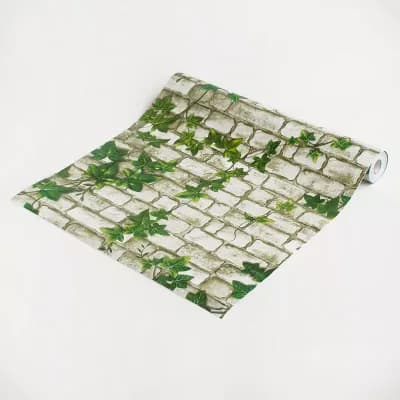 Leaf Peel and Stick Wallpaper Roll Removable Wall Covering for Bedroom Living Room