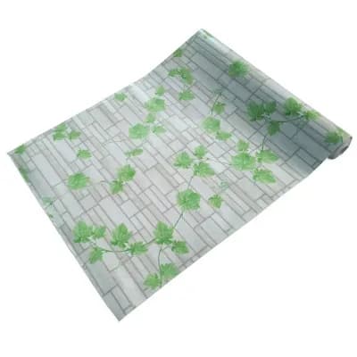Leaf Peel and Stick Wallpaper Roll Removable Wall Covering for Bedroom Living Room