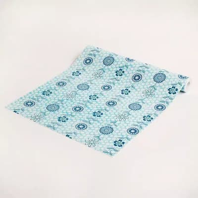 Floral Pattern Removable Wallpaper Roll Peel and Stick Vinyl Wall Paper for Walls Cabinets Shelves