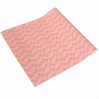 Simple Floral Peel and Stick Wallpaper Roll Self Adhesive Vinyl Wall Covering for Home Decor