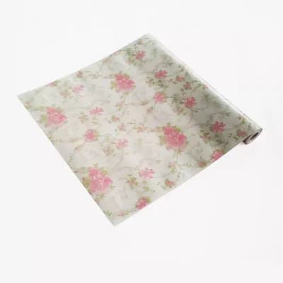 Rose Floral Peel and Stick Wallpaper Roll Self Adhesive Vinyl Wall Covering
