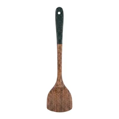 15.4"x3.7" Non-Stick Kitchen Spatula with Long Handle, Ideal for Flipping & Frying