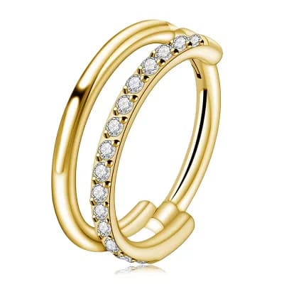 Hypoallergenic Ear Piercing Hoop