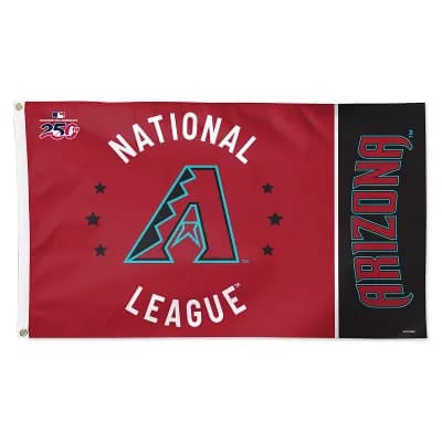 WinCraft Arizona Diamondbacks 3' x 5' One-Sided America 250 Deluxe Flag