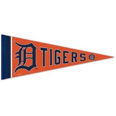 "WinCraft Detroit Tigers 12"" x 30"" Alternate Jersey Premium Pennant"