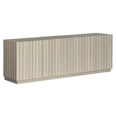 Finley & Sloane Marion Rectangular Fluted TV Stand