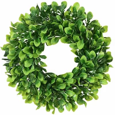 Mini Boxwood Greenery Wreath