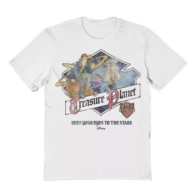 Men's Disney's Treasure Planet Keep Your Eyes To The Stars Graphic Tee