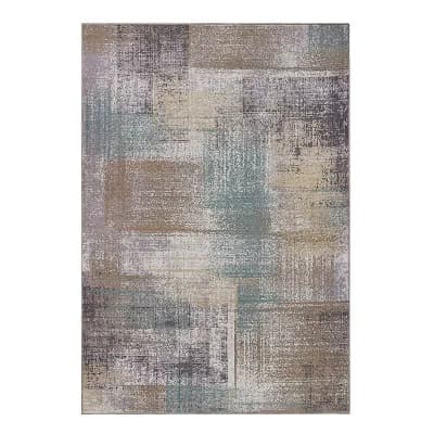 SUPERIOR Ara Patchwork Washable Non-Slip Indoor Rug