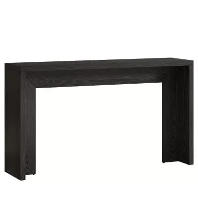 Console Table, with Wide Top and Lower Shelf for Entryway or Living Room