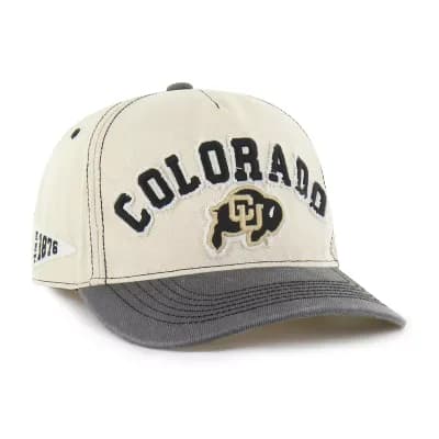 Unisex '47 Tan/Black Colorado Buffaloes Well-Worn Calderwood Hitch Adjustable Hat