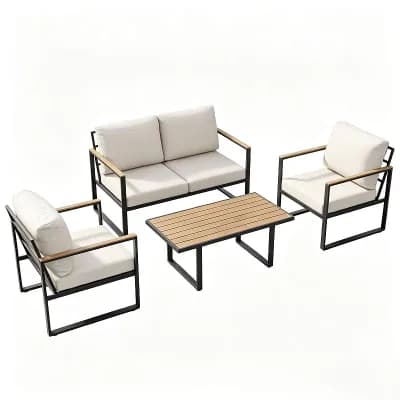 4 pc Outdoor Conversation Sofa Set