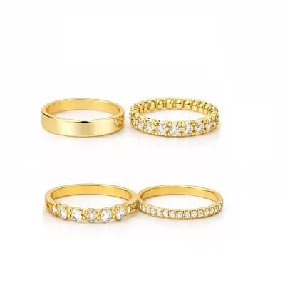 Dainty Stackable Ring Set