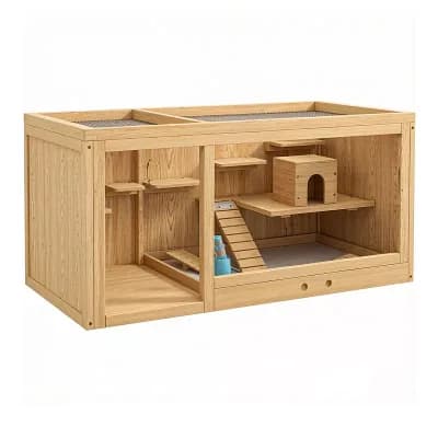 IFMALL Large Multi-Level Rodent Habitat Cage with Exercise Accessories