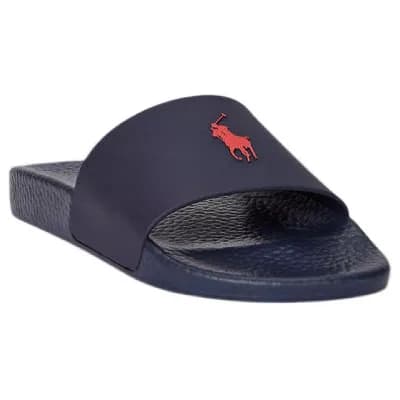 Ralph Lauren Mens Polo Moulded Footbed Pool Slides
