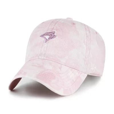 Women's '47 Pink Toronto Blue Jays Gardenia Clean Up Adjustable Hat