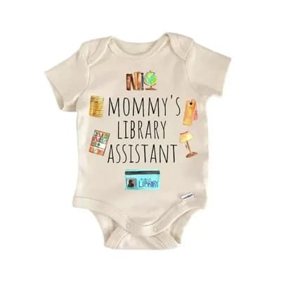 Librarian Library School Newborn Baby Onesie®