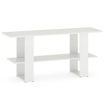 Costway TV Stand for up to 55” TV, Entertainment Center with Storage Shelf for Living Room