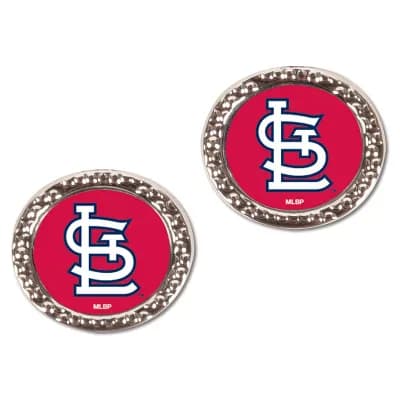 Women's WinCraft St. Louis Cardinals Round Post Earrings