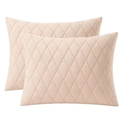 Pillow Protectors with Envelope Standard Size 2 Pack Breathable Throw Pillow Covers 20x26 inch