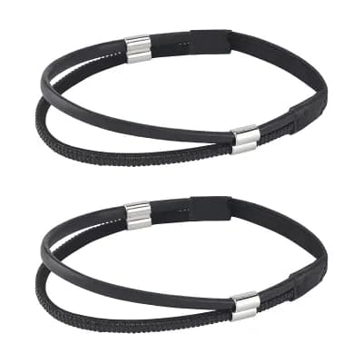 1 Pair Detachable Elastic Anti-Loosening Strap for High Heels Rhinestone Elastic Ankle Strap