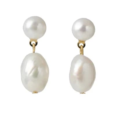 Baroque Pearl Earrings