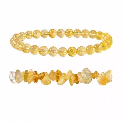 2 pc Natural Stone Bracelet