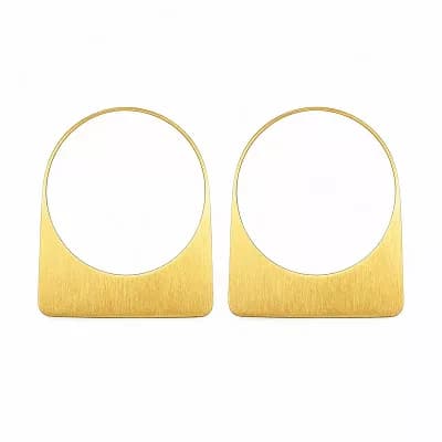 Large Statement Hoop Earrings