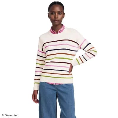 Women's Lands' End Drifter Crewneck Sweater
