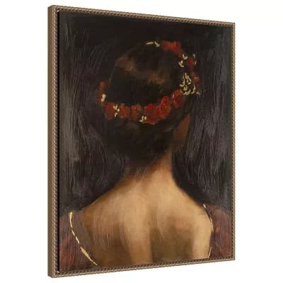 Dark Portrait I by Ethan Harper Framed Canvas Wall Art Print