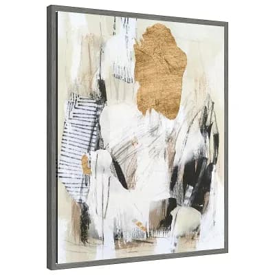 Haptic Fresco I by June Erica Vess Framed Canvas Wall Art Print