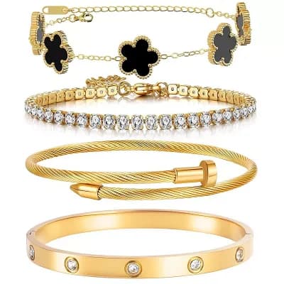 Waterproof Stackable Bracelets