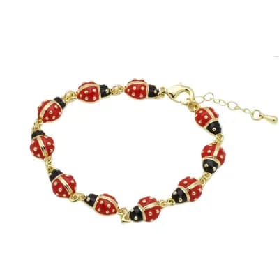 Whimsy Ladybug Bracelet