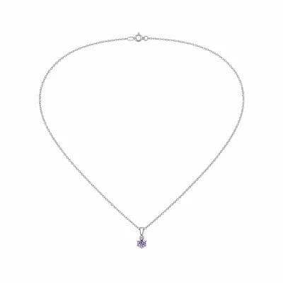 Tiny Birthstone Necklace