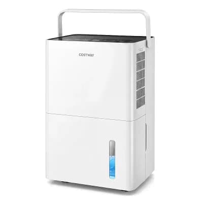 Costway 80 Pint Dehumidifier for Home, Compressor Dehumidifier with Drain Hose 4000 Sq.Ft
