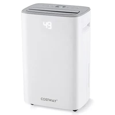Costway 15.5 Pint(DOE) Dehumidifier for Basement 4500 Sq. Ft Portable Dehumidifier 24H Timer
