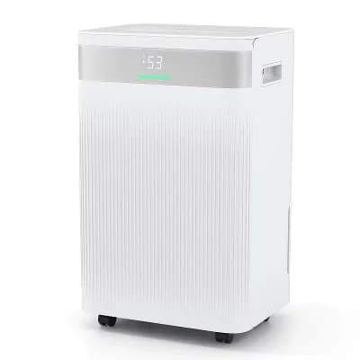 Costway 16-Pint(DOE) Dehumidifier with 3 Modes LED Display For Home 4500 Sq. ft Coverage Area