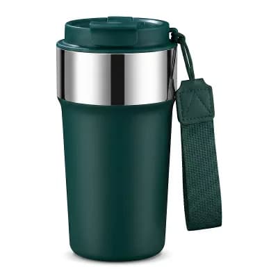 17 oz Stainless Steel Insulated Water Bottle with Lid Straw Tumbler