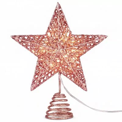 Luminous Glittering Starburst, Radiant Canopy Crest Crown 7.9 Inches