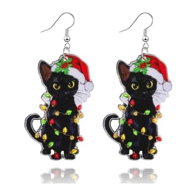Cute Christmas Dangle Earrings