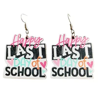 Teacher School Drop Earrings