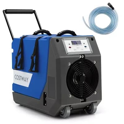 Costway 180-Pint Commercial Dehumidifier with Pump & Drain Hose 6,000 Sq. ft Coverage Area
