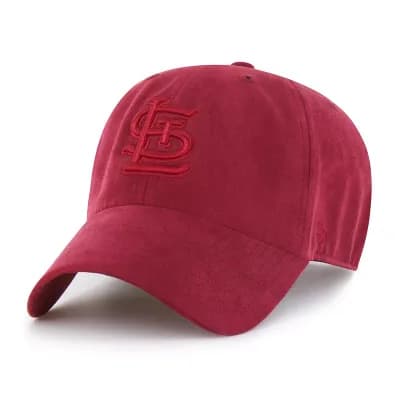 Unisex '47 Red St. Louis Cardinals Fall Feelings Ballpark Suede Clean Up Hat