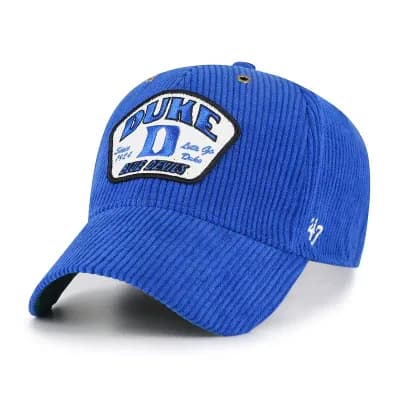 Unisex '47 Royal Duke Blue Devils Accordia Corduroy MVP Adjustable Hat