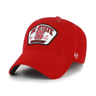 Unisex '47 Red NC State Wolfpack Accordia Corduroy MVP Adjustable Hat
