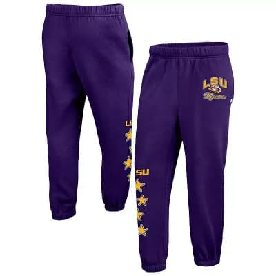 Women's '47 Purple LSU Tigers Seeing Stars Venice Jogger Pants