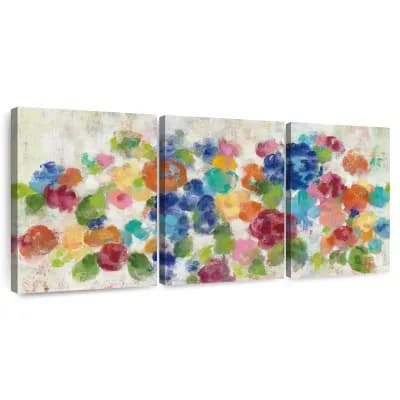 Hydrangea Bouquet I 3 pc Set Wall Art