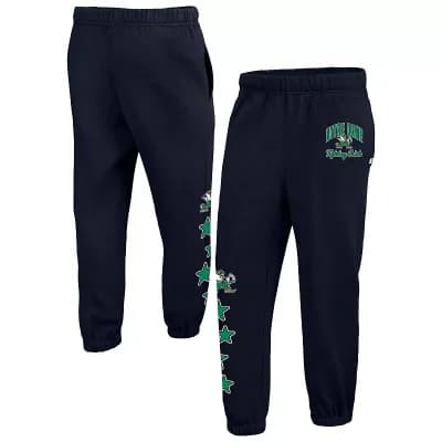 Women's '47 Navy Notre Dame Fighting Irish Seeing Stars Venice Jogger Pants